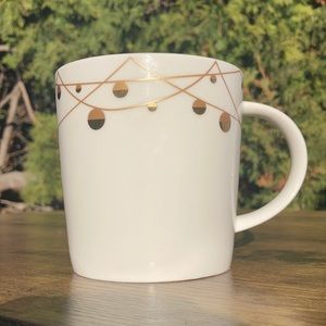 Starbucks 2012 Vintage Holiday Christmas Ceramic Coffee Mug